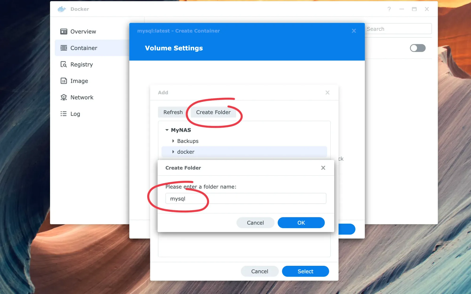 How to install MySQL on your Synology NAS using Docker