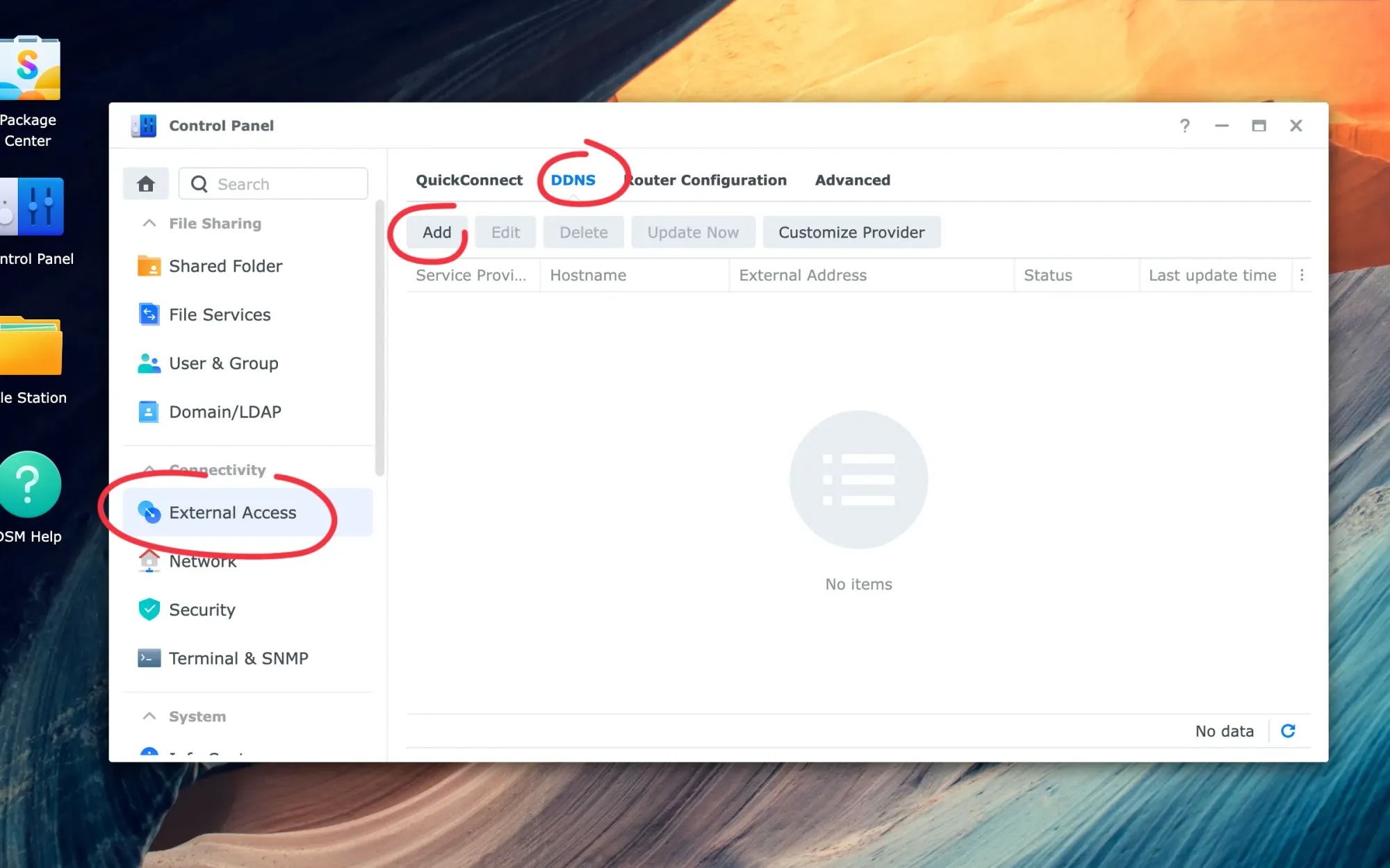 Synology NAS - DDNS