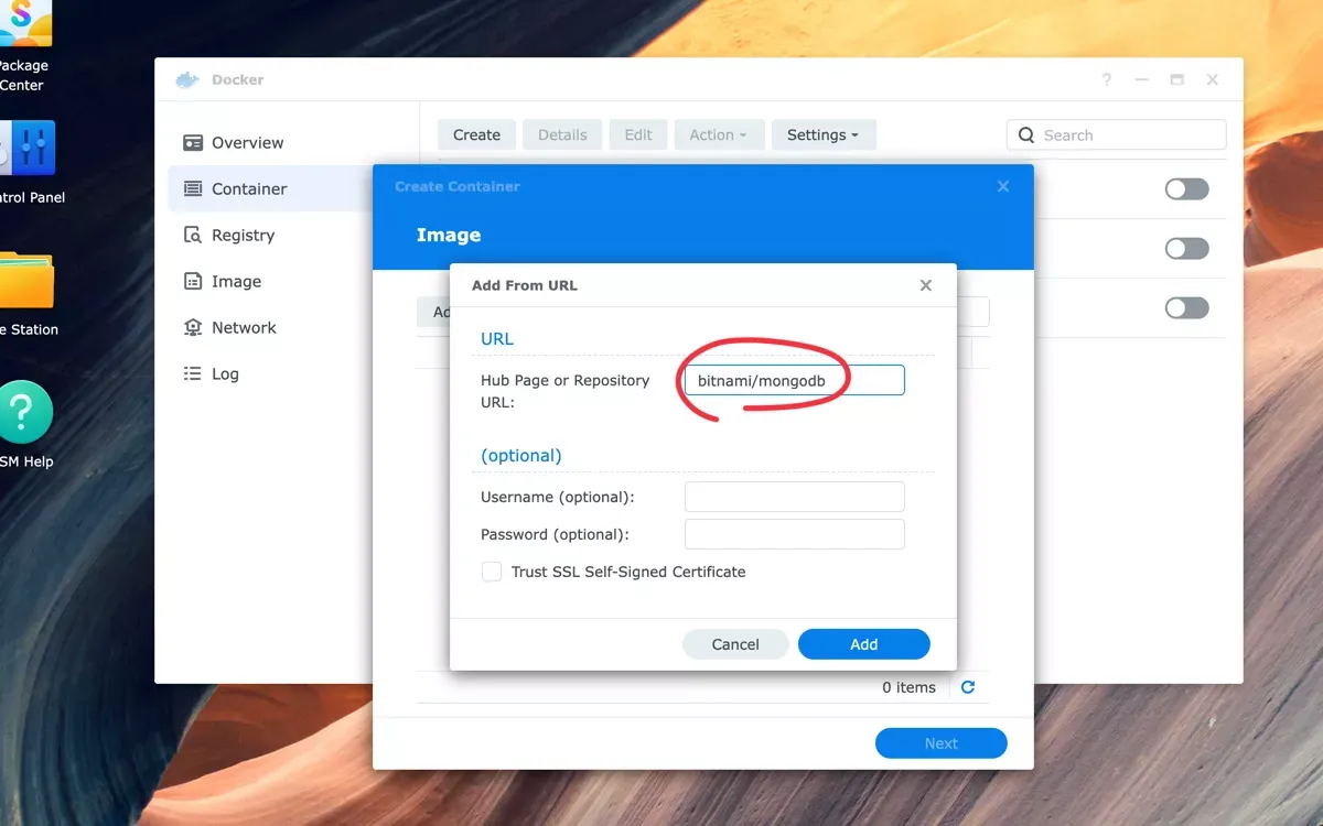 How to install MongoDB on your Synology NAS