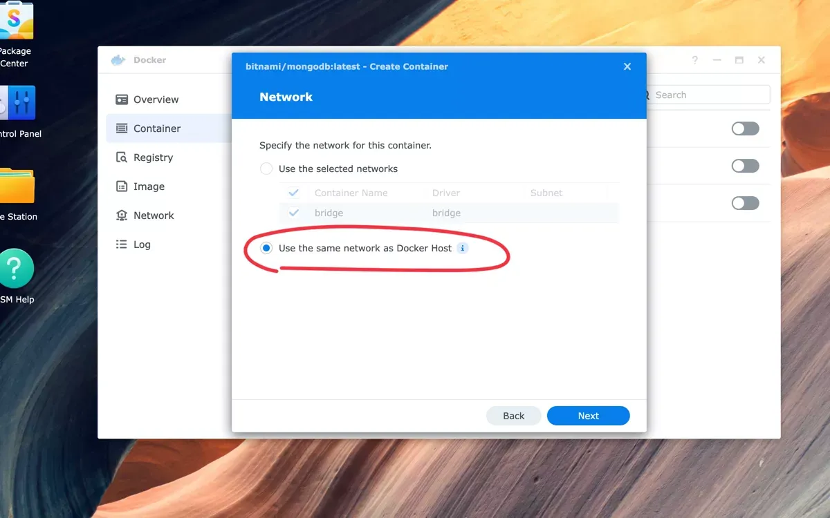 Network configuration